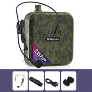 Rolton K600 7.4V Bluetooth Audio Speaker Megaphone Voice Amplifier Without Transmitter(Green)