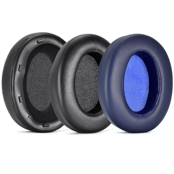 For Sony WH-XB910N XB910N 2pcs Headset Earmuffs Sponge Cover(Blue)