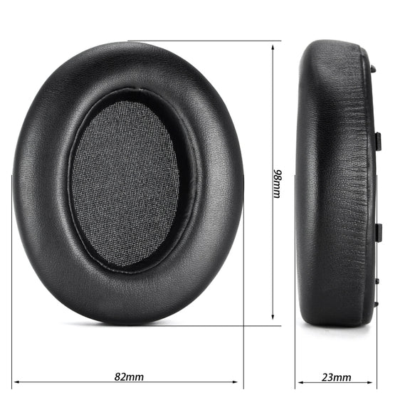 For Sony WH-XB910N XB910N 2pcs Headset Earmuffs Sponge Cover(Blue)