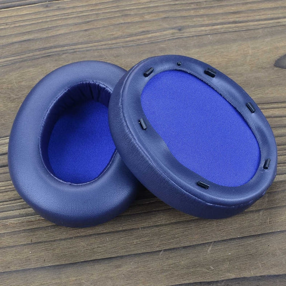 For Sony WH-XB910N XB910N 2pcs Headset Earmuffs Sponge Cover(Blue)