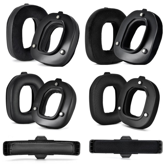For Logitech Astro A50 Gen4 Headset Replacement Accessory ,Spec: 2pcs Protein Leather Earmuffs