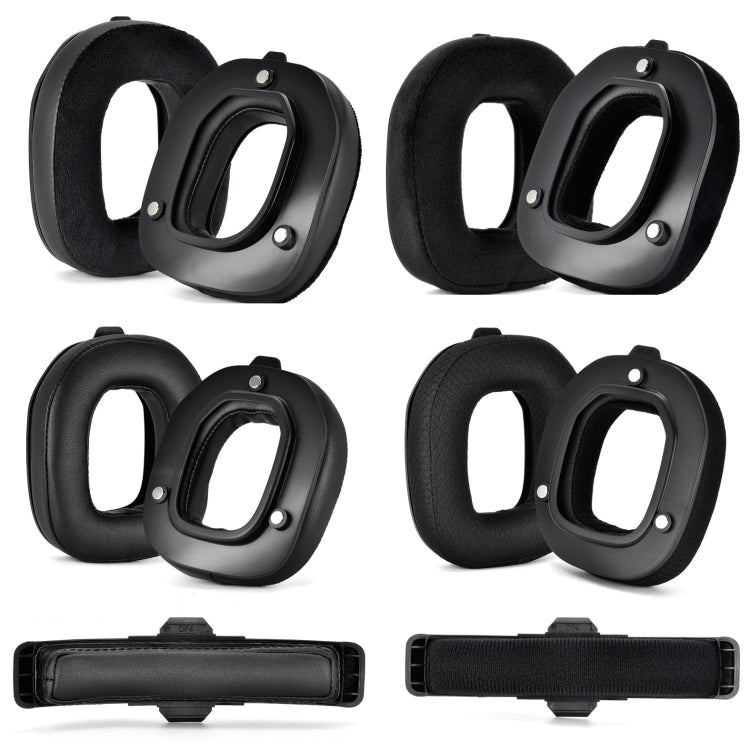 For Logitech Astro A50 Gen4 Headset Replacement Accessory ,Spec: 2pcs Velvet Earmuffs