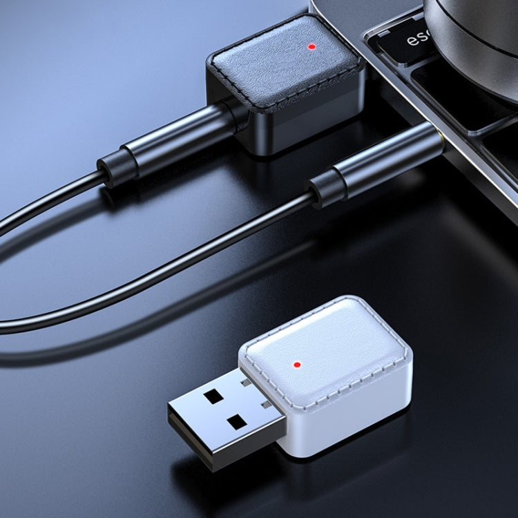 RX-TX-413 USB Bluetooth Receiving Launch 2 In 1 Adapter(Black)