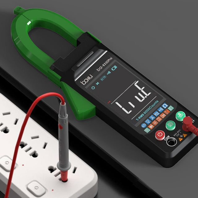 BAKU BA-8330 Pro Digital Mulitmeter Electric Maintenance Resistor Current Pliers Shaped Instrument(Green)