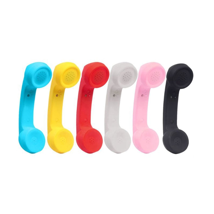 Bluetooth Wireless Connection Retro Microphone External Mobile Phone Handset(White)