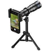 Apexel APL-36XJJ020 36X HD Telescope Universal Telephoto Phone Lens + Clip + Tripod Set