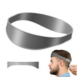 Salon Neck Hair Line Guide Barber Trim Ruler Hair DIY Tool Hair Trimming Template Tools(Grey) - free shipping - PMC TechLife - Order now!