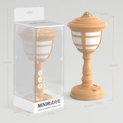 GIVELONG Retro Table Lamp USB Charging Small Night Light, Style: 322-3 Blue