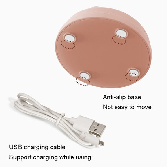 GIVELONG Retro Table Lamp USB Charging Small Night Light, Style: 322-3 Blue