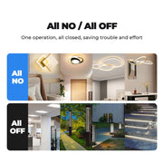 Tuya ZigBee Zero Firewire Touch Wall Remote Control Switch Light Control Voice Switch EU Plug, Style: 3 Gang (Black)
