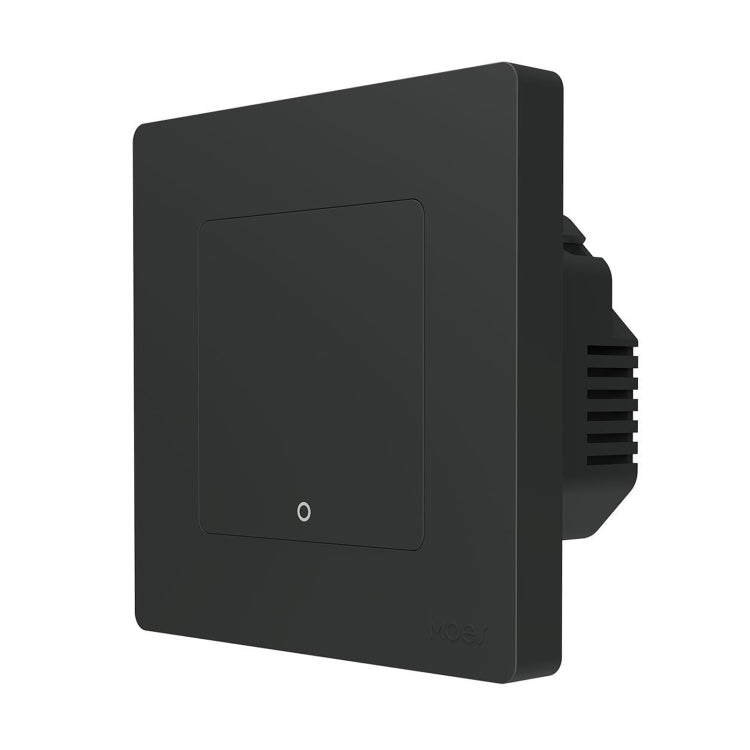 Tuya ZigBee Smart Single-fire Zero-fire Sharing Timing Voice Wall Switch EU Plug, Style: 1 Way (Gray)