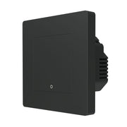 Tuya ZigBee Smart Single-fire Zero-fire Sharing Timing Voice Wall Switch EU Plug, Style: 1 Way (Gray)