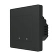 Tuya ZigBee Smart Single-fire Zero-fire Sharing Timing Voice Wall Switch EU Plug, Style: 2 Ways (Gray) - Smart Switch by PMC TechLife | Online Shopping South Africa | PMC TechLife