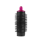 For Dyson Airwrap Cylinder Comb Hair Dryer Curling Attachment(Black Red)