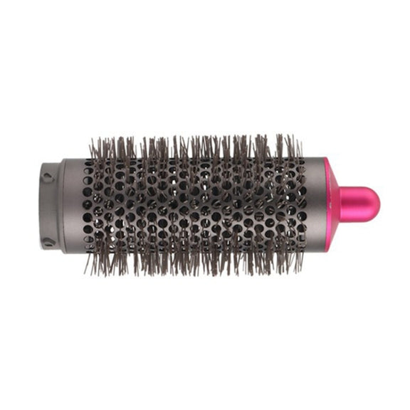 For Dyson Airwrap Cylinder Comb Hair Dryer Curling Attachment(Black Red)