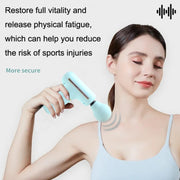 ZD8889 Mini Fascia Device Muscle Relaxation Massage Stick Handheld Vibration Portable Massager Gun(Pink)