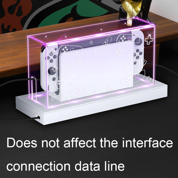 035 for Nintendo Switch/Oled Game Console Display Dustproof Cover, Spec: Black Label
