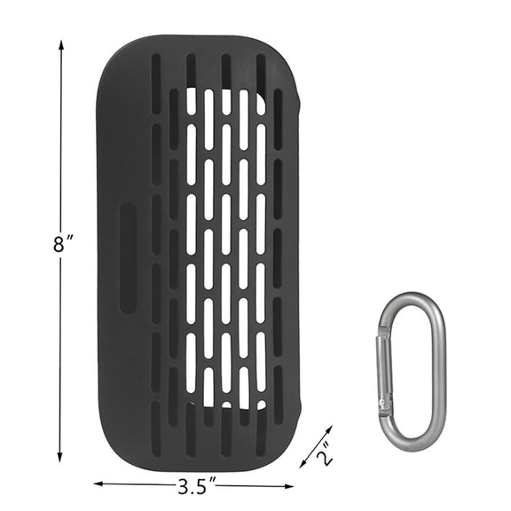 EBSC2131 For Bose Soundlink Flex Bluetooth Speaker Dustproof Silicone Protective Cover(Black)