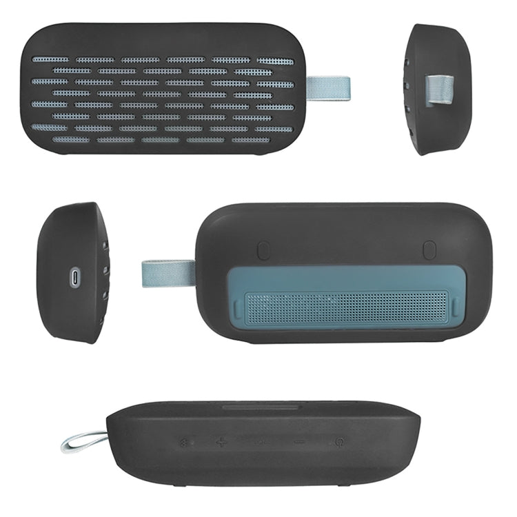 EBSC2131 For Bose Soundlink Flex Bluetooth Speaker Dustproof Silicone Protective Cover(Black)