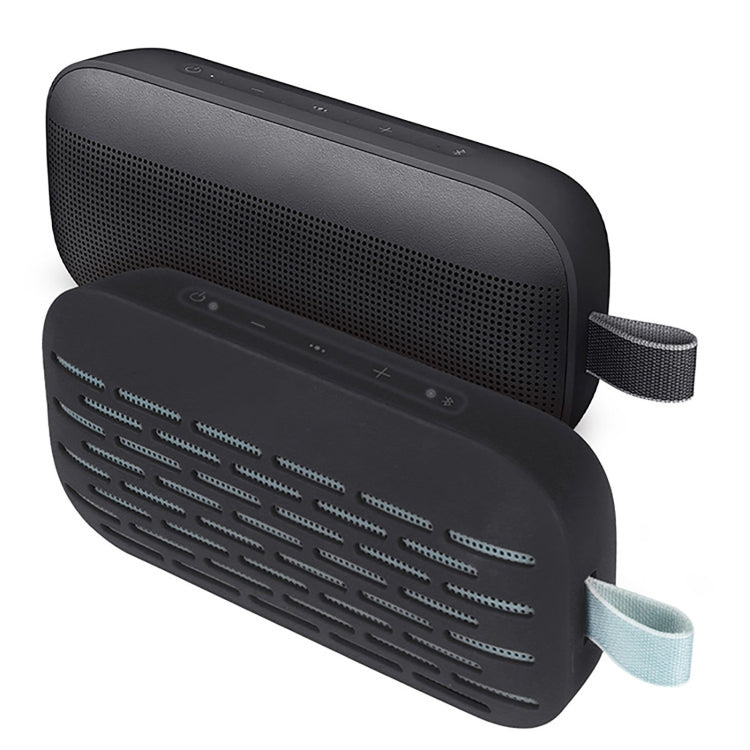 EBSC2131 For Bose Soundlink Flex Bluetooth Speaker Dustproof Silicone Protective Cover(Black)