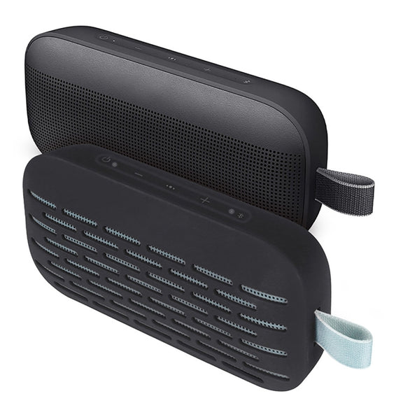 EBSC2131 For Bose Soundlink Flex Bluetooth Speaker Dustproof Silicone Protective Cover(Black)