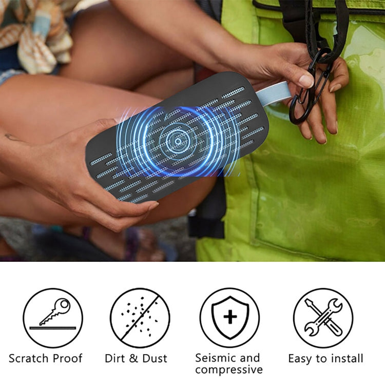 EBSC2131 For Bose Soundlink Flex Bluetooth Speaker Dustproof Silicone Protective Cover(Black)