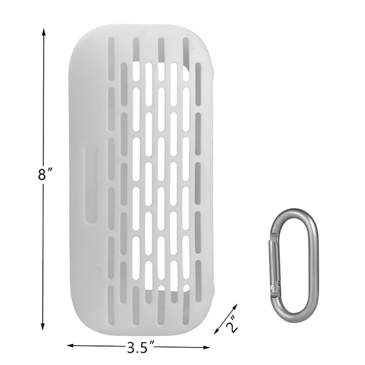 EBSC2131 For Bose Soundlink Flex Bluetooth Speaker Dustproof Silicone Protective Cover(White)