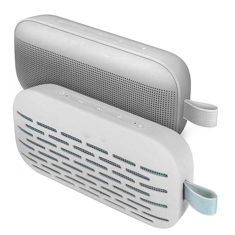 EBSC2131 For Bose Soundlink Flex Bluetooth Speaker Dustproof Silicone Protective Cover(White)