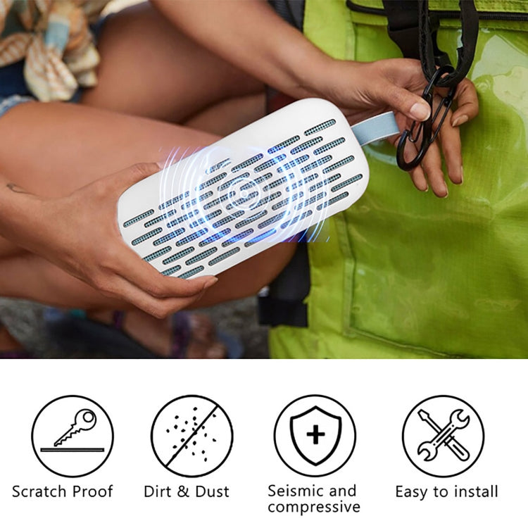 EBSC2131 For Bose Soundlink Flex Bluetooth Speaker Dustproof Silicone Protective Cover(White)