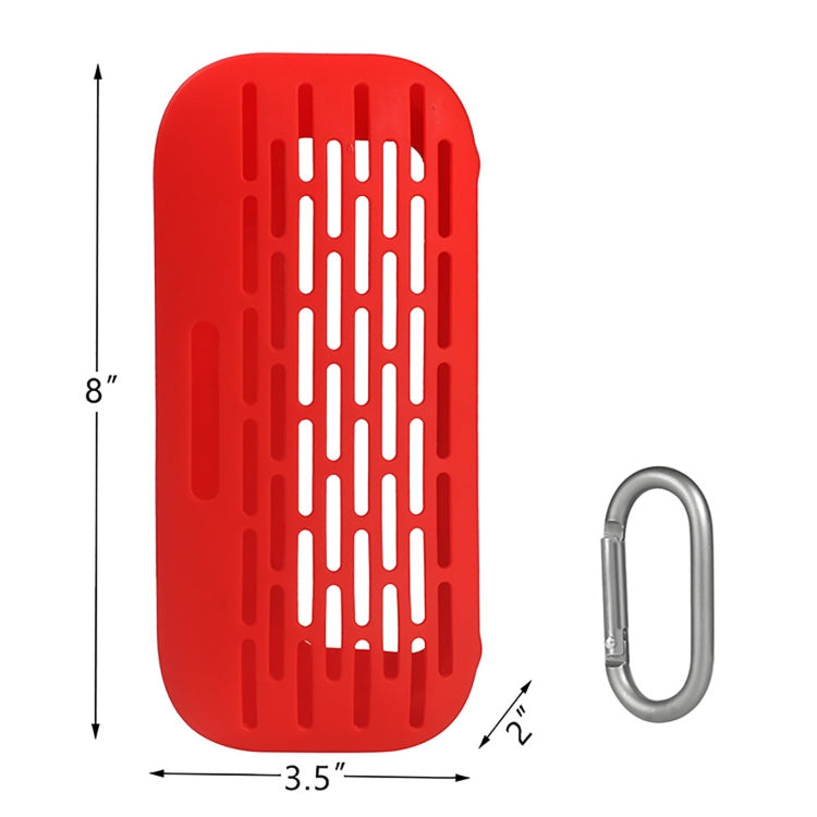 EBSC2131 For Bose Soundlink Flex Bluetooth Speaker Dustproof Silicone Protective Cover(Red)