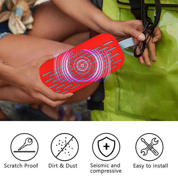 EBSC2131 For Bose Soundlink Flex Bluetooth Speaker Dustproof Silicone Protective Cover(Red)