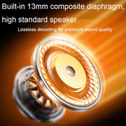 REMAX CozyBuds 6C TWS Transparent Cabin Low Delay Wireless Bluetooth Headset(Orange)