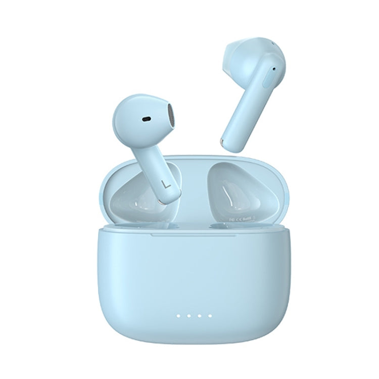 REMAX CozyBuds 2E ENC Dual-microphone Noise Canceling Wireless Bluetooth Headphones(Blue)
