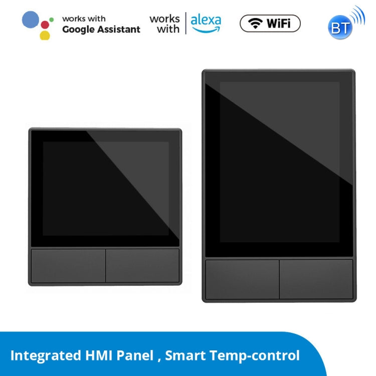 Sonoff NSPanel WiFi Smart Scene Switch Thermostat Temperature All-in-One Control Touch Screen, EU Plug(Black)