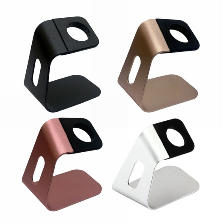 Z65 For Apple Watch Charging Stand Aluminum Alloy Desktop Display Stand(Rose Gold)