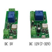 2pcs Sonoff Single Channel WiFi Wireless Remote Timing Smart Switch Relay Module Works, Model: 5V