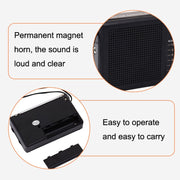 BAIJIALI BJL228 Retro Portable Two Band FM AM Radio Built-in Speaker(Black)