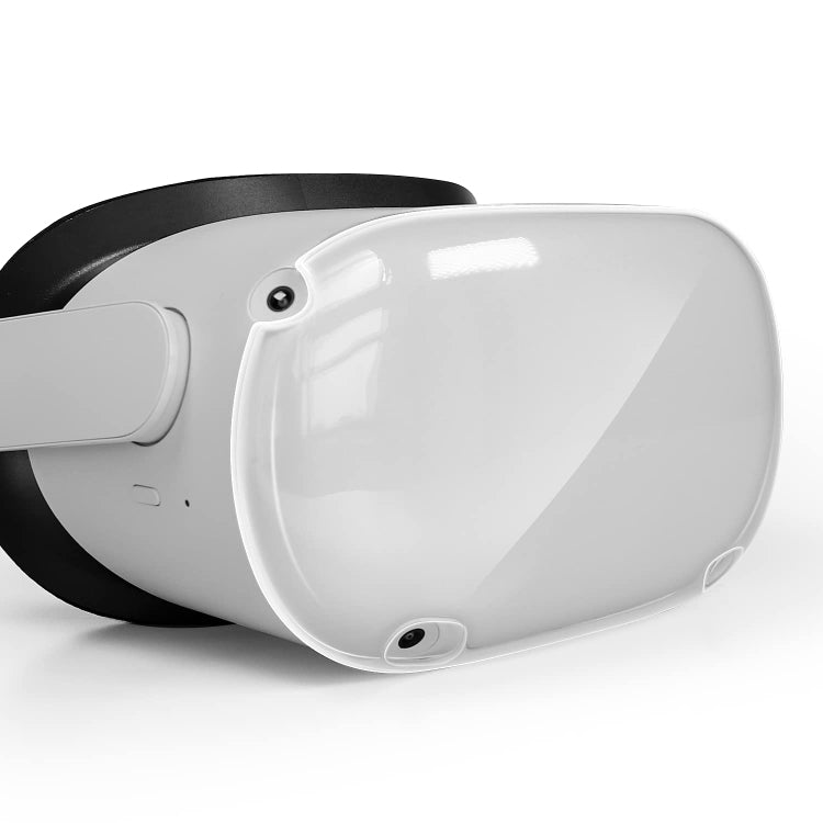 For Oculus Quest 2 VR Front Cover Protective Face Shell(Transparent)