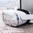 For Oculus Quest 2 VR Front Cover Protective Face Shell(Silver Plating) -  by PMC TechLife | Online Shopping South Africa | PMC TechLife