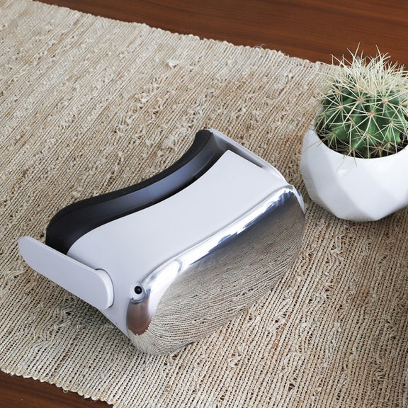 For Oculus Quest 2 VR Front Cover Protective Face Shell(Silver Plating)