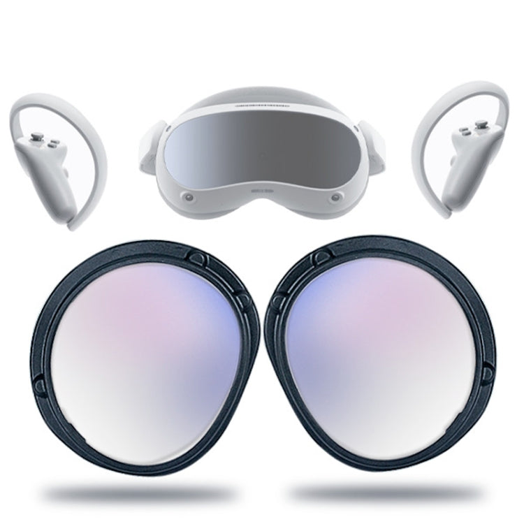 For Pico 4 Myopia Lens Magnetic Eyeglass Frame.Spec: Frame + Anti Blue Light Lens