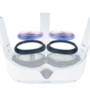 For Pico 4 Myopia Lens Magnetic Eyeglass Frame.Spec: Frame + Anti Blue Light Lens
