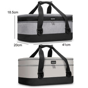 Baona BN-DS009 For Dyson Mite Removal Instrument Multifunctional Vacuum Cleaner Storage Bag, Fabric: Leather