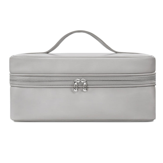 Baona BN-DS006 for Dyson Airwrap Multifunctional PU Leather Storage Bag(Grey)