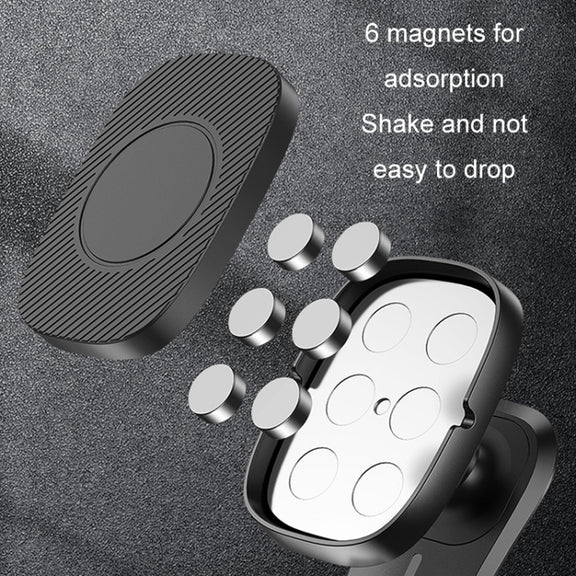 Multi-angle Adjustable Car Magnetic Suction Sticky Mobile Phone Holder(S1)