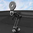 Car Desktop Folding Magnetic Suction Stretch Live Mobile Phone Holder(Black) - Car Holders by PMC TechLife | Online Shopping South Africa | PMC TechLife