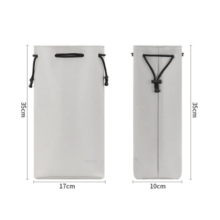 Baona DS-003 for Dyson Hair Dryer Complete Accessories PU Storage Bag(Black)
