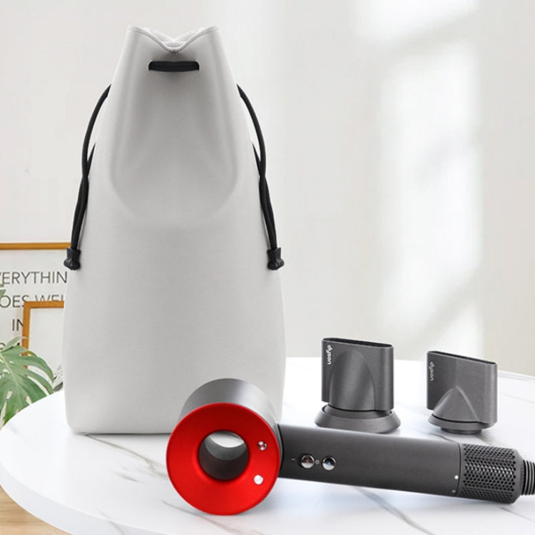 Baona DS-003 for Dyson Hair Dryer Complete Accessories PU Storage Bag(Black)