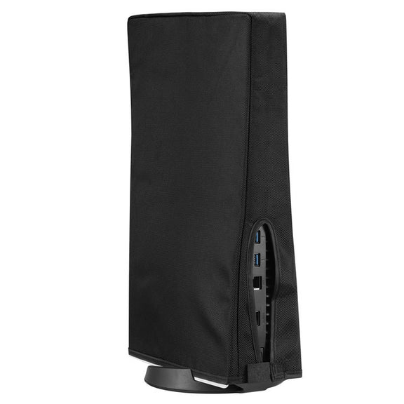 PS5-1 for Snoy PS5 Game Console Water-resistant and Dustproof Protective Cover(Vertical Black)
