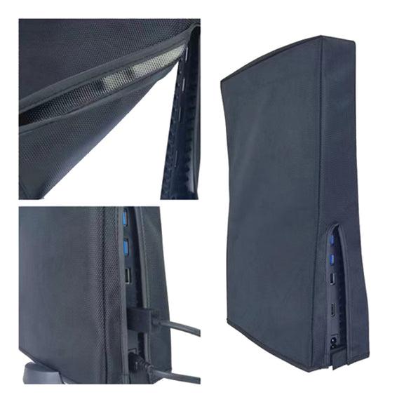 PS5-1 for Snoy PS5 Game Console Water-resistant and Dustproof Protective Cover(Horizontal Gray)
